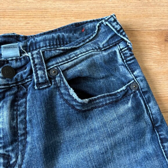 True Religion Rocco Relaxed Skinny Moto Leg MR Denim Jeans Blue Men’s Size 30 - Picture 5 of 12